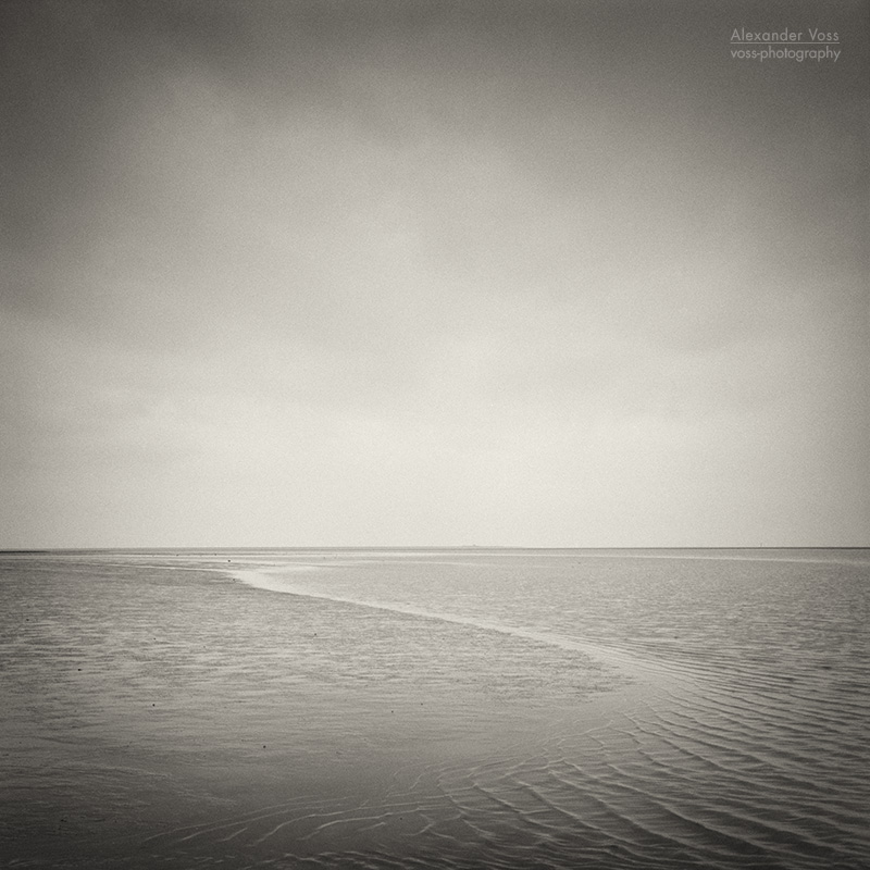 analoge schwarzweiss fotografie nordsee wattenmeer