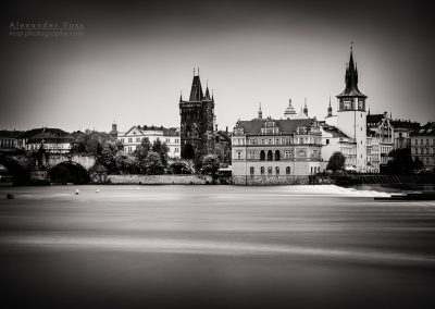 Long Exposure (Black and White): Prague